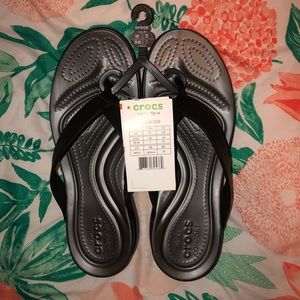 Crocs Capri Flip Flops Size 9